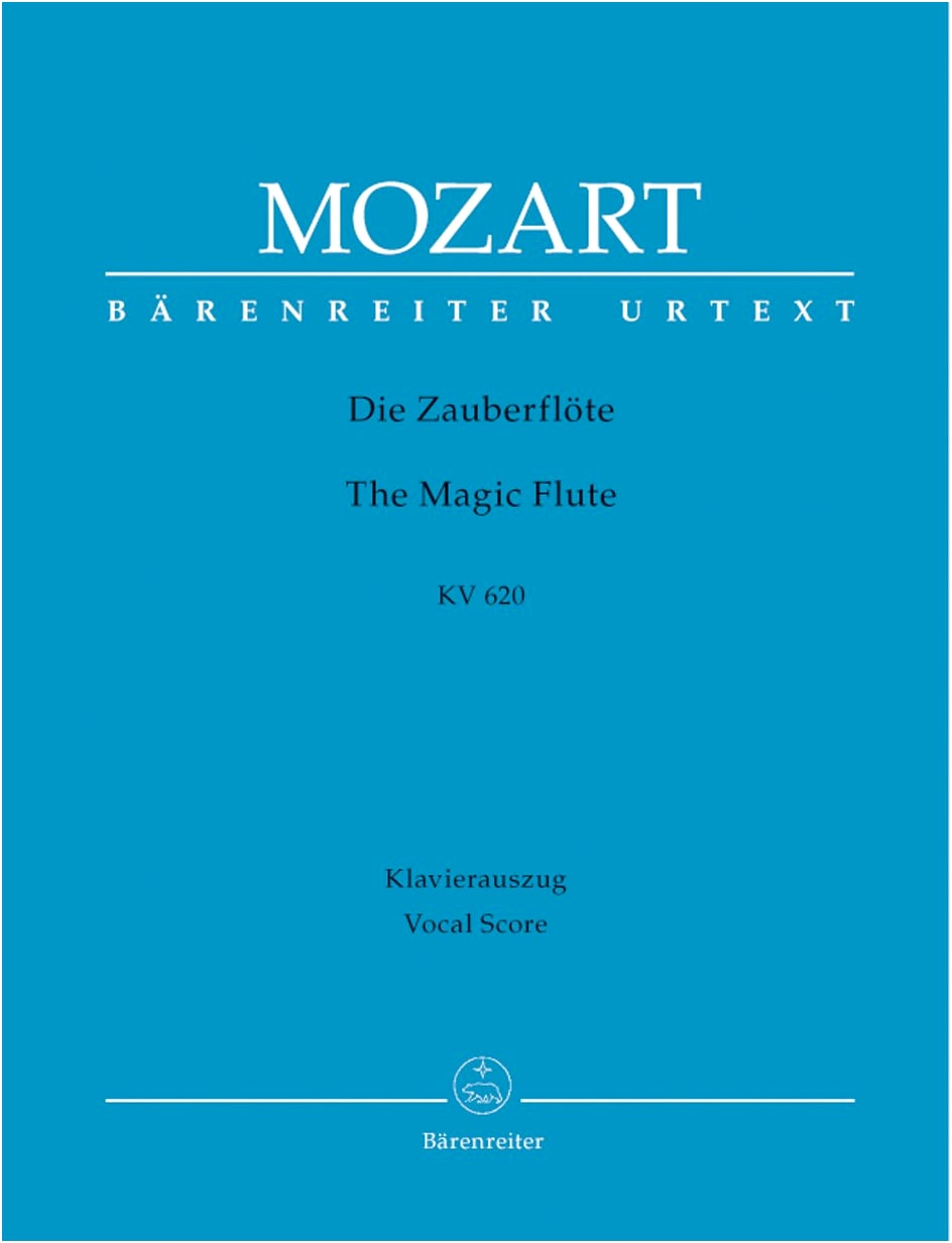 Mozart: The Magic Flute, KV 620 - Urtext Piano-Vocal Score (German Edition)