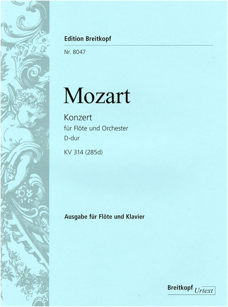 Mozart: Flute Concerto No. 2 in D Major, K. 314 (Solo with Piano Accompaniment)