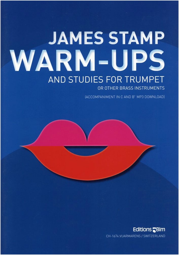Stamp: Latest Trumpet Method Warm-Up + Etudes (with Japanese Translation Leaflet)