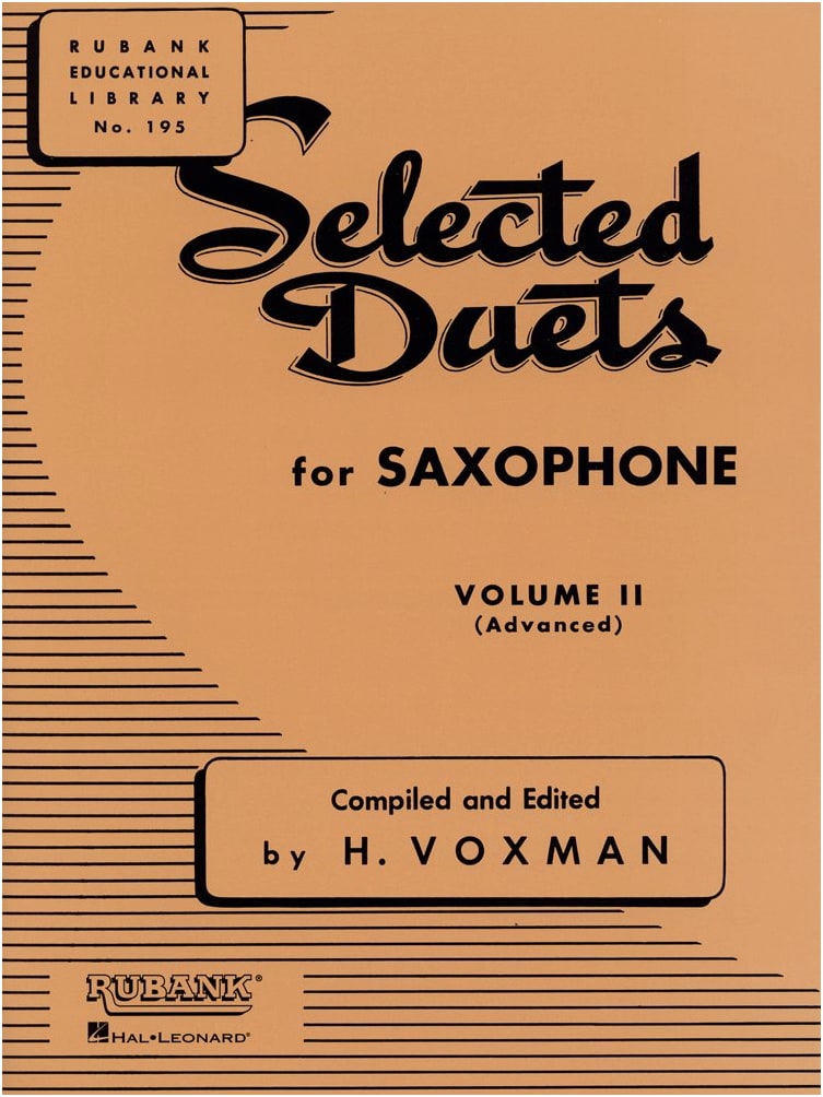 Saxophone Duets, Volume 2 by Rubank
