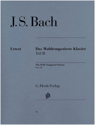 J. S. Bach: Well-Tempered Clavier Book 2, BWV 870-893 (Henle Urtext, A. Schiff)