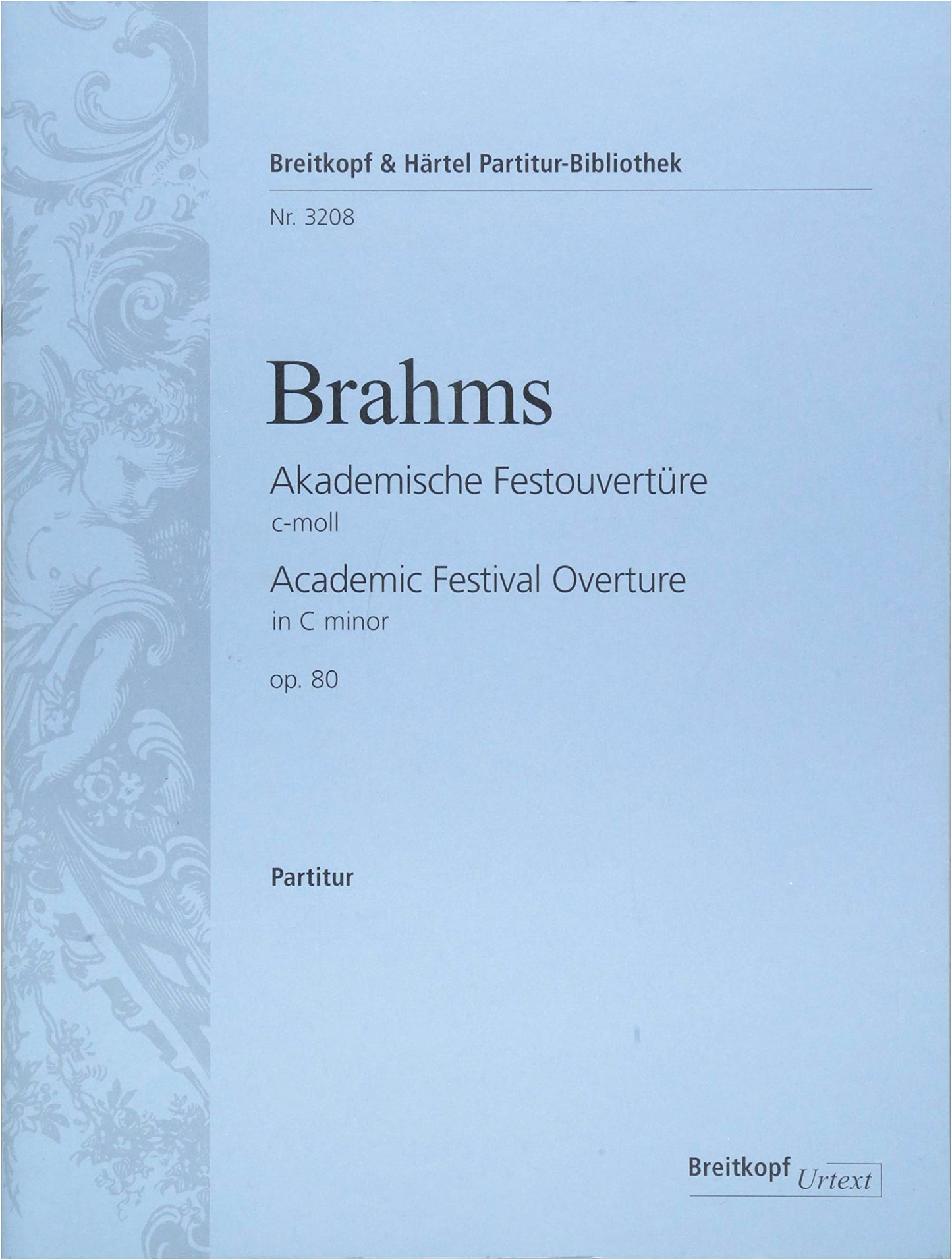 Brahms: Academic Festival Overture Op.80 / Original Edition / Conductor's Score