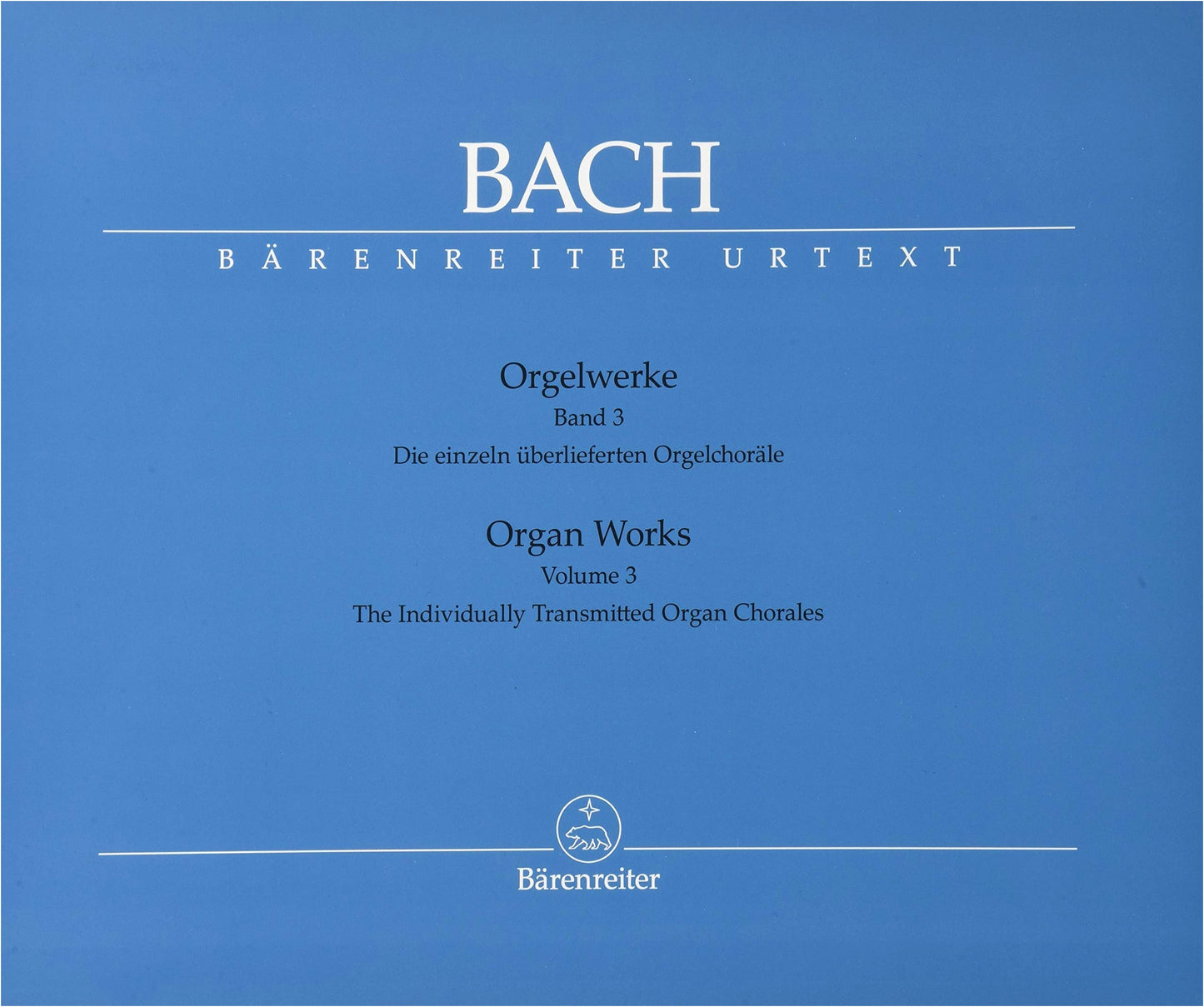 J. S. Bach: Organ Works Collection Vol. 3 / New Bach Complete Edition