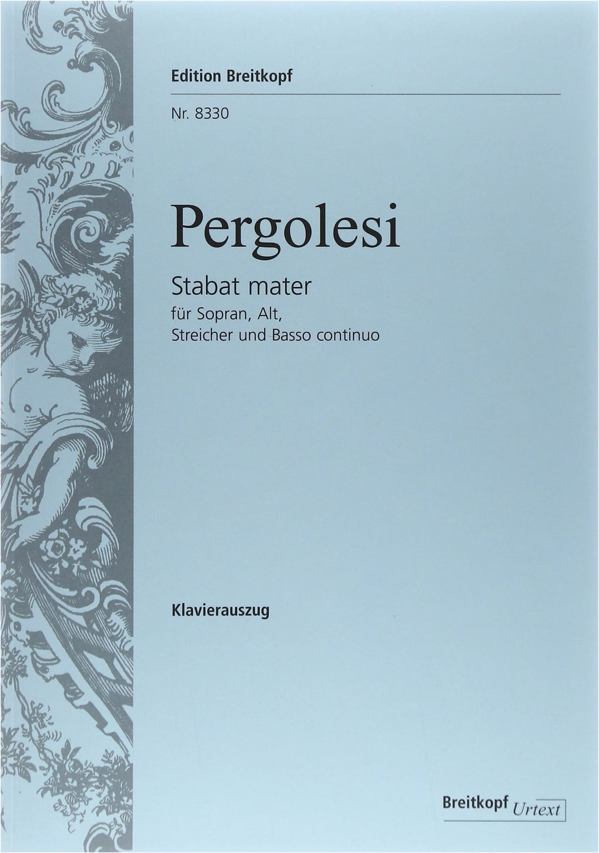 Pergolesi: Stabat Mater (Latin) - Breitkopf & Härtel Choral Work