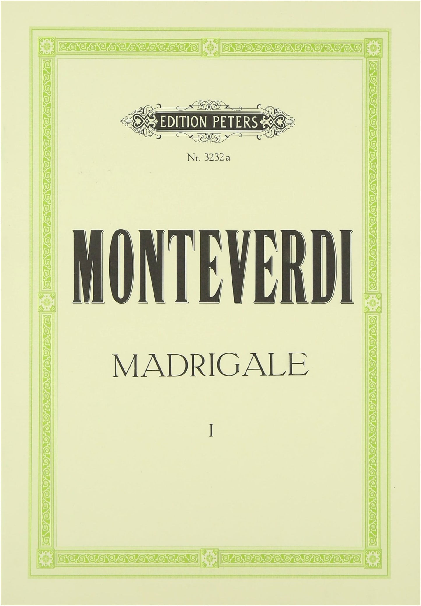 Monteverdi: Madrigals for A Cappella Mixed Chorus, Vol. 1 (Italian)