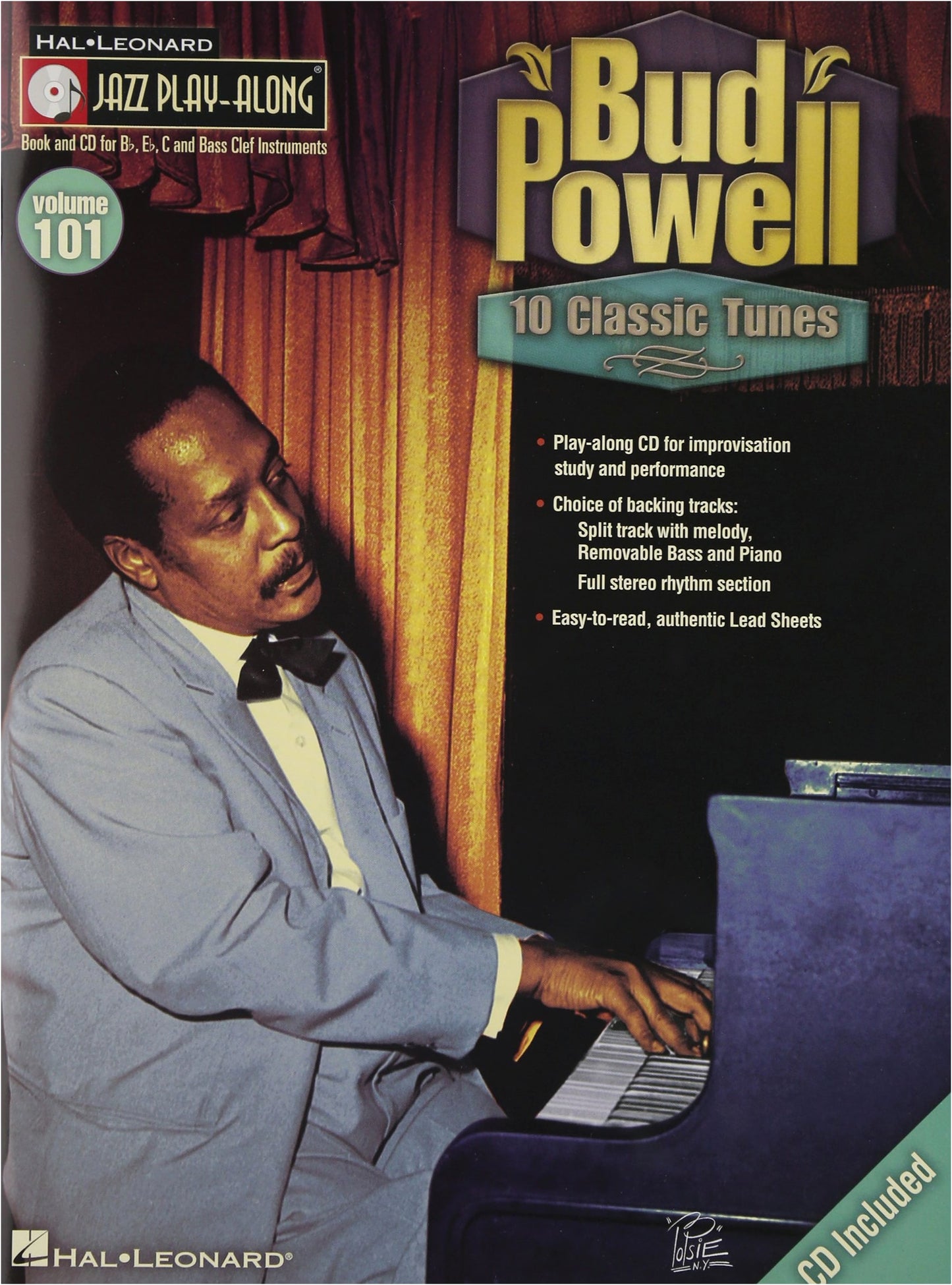 Jazz Play-Along Vol. 101: Bud Powell - Saxophone Solo (with Accompaniment CD)