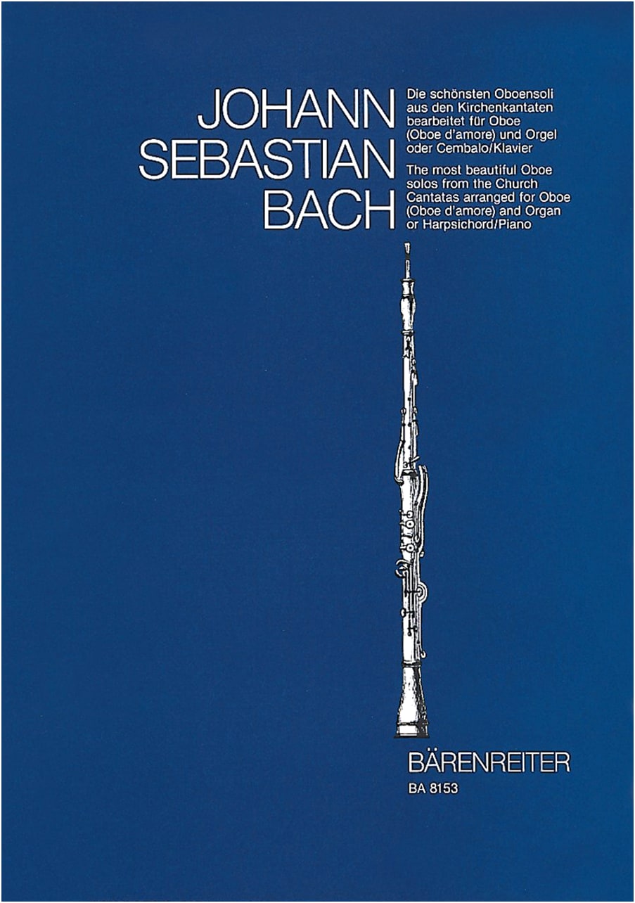 J. S. Bach: Beautiful Oboe Solos from Church Cantatas for Oboe and Piano