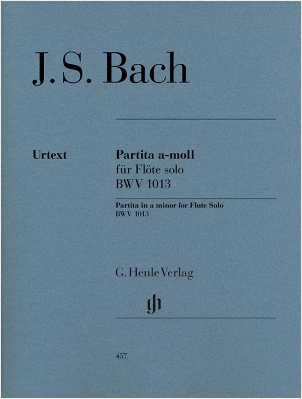 J. S. Bach: Partita for Solo Flute in A Minor, BWV 1013 - Urtext Edition