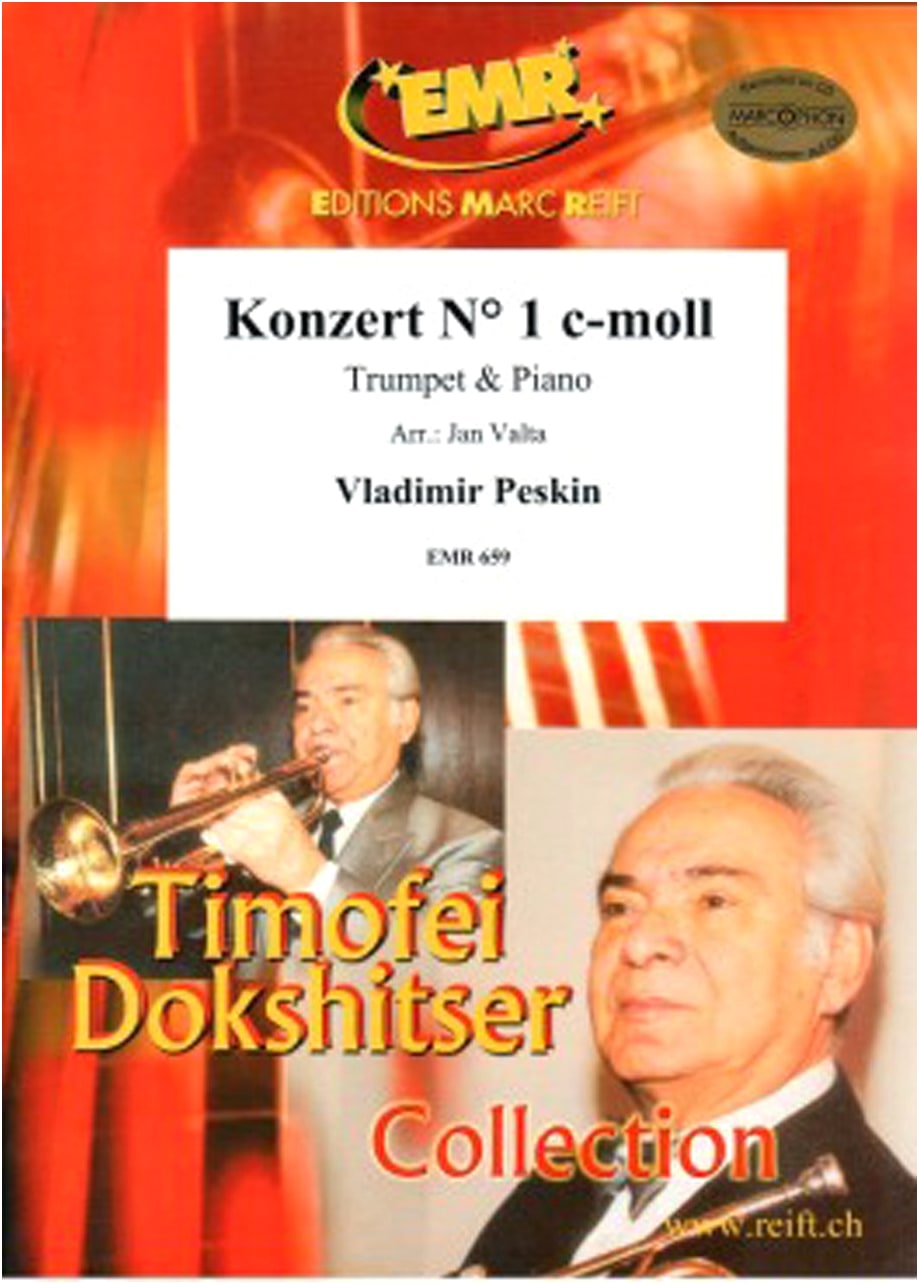 Peskin: Trumpet Concerto No. 1 in C Minor for Trumpet & Piano