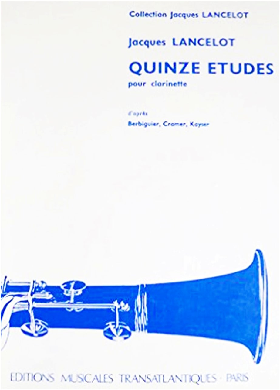 Lancelot: 15 Etudes for Clarinet - Method Book & Studies