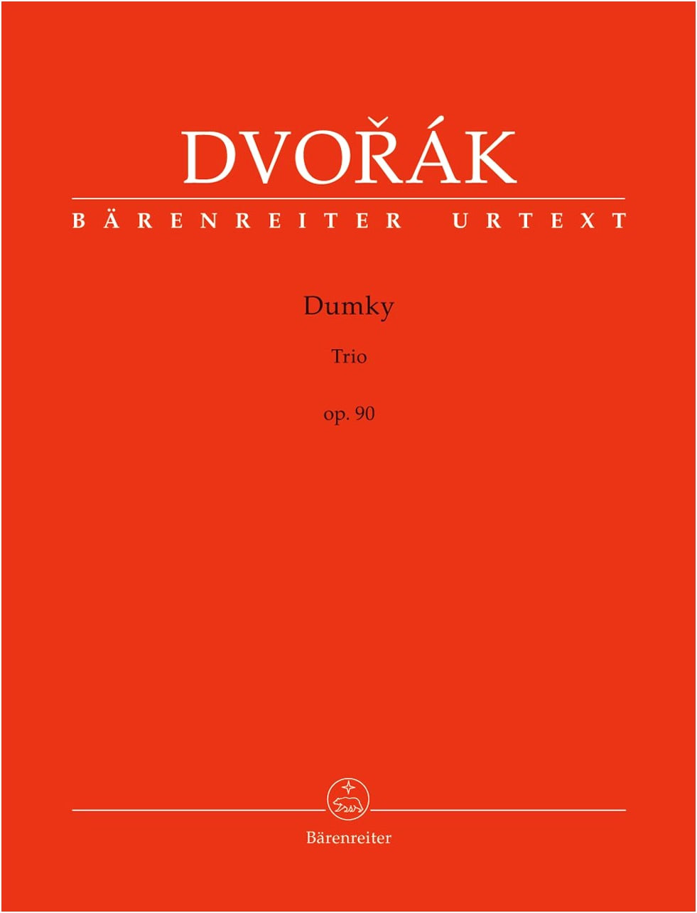 Dvořák: Piano Trio No. 4, Op. 90 'Dumky' / Urtext Edition / Flamm Ed.