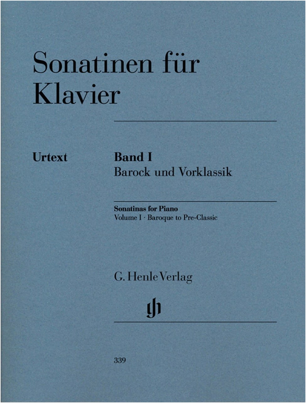 Sonatinas, Volume 1 / Original Edition / Henle Verlag / Piano Solo