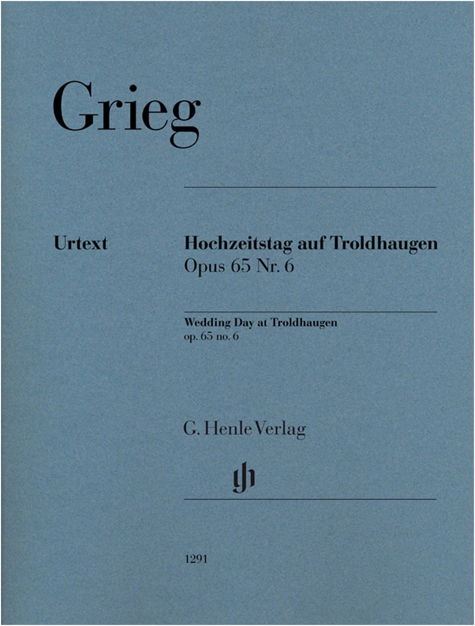 Grieg: Wedding Day at Troldhaugen Op. 65/6, Original Edition, Heinemann/Steen-Nokleberg (Henle)