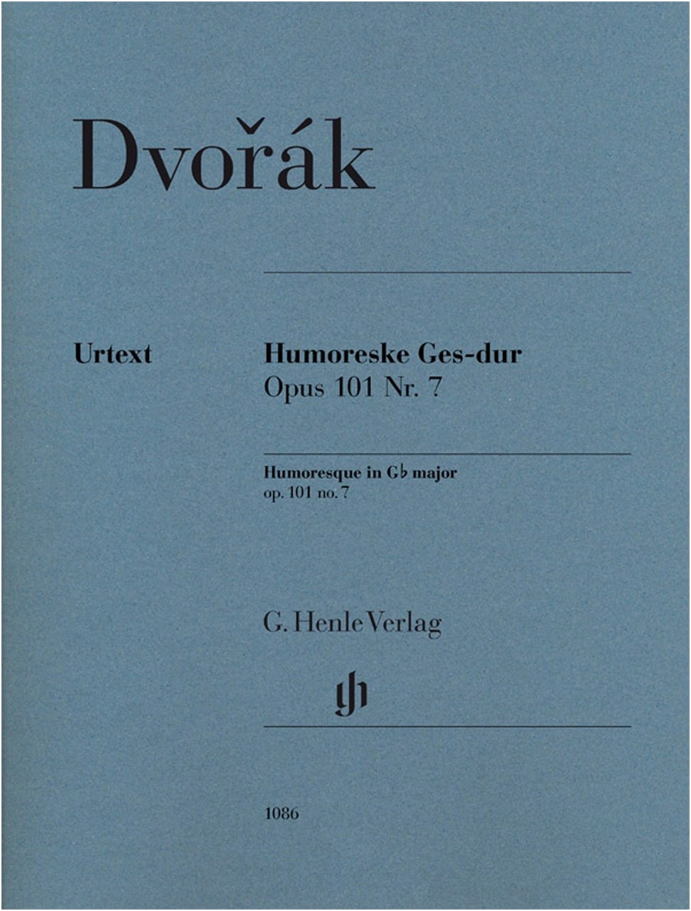 Dvořák: Humoresque in G-flat Major, Op. 101, No. 7 (Urtext Edition for Piano Solo)