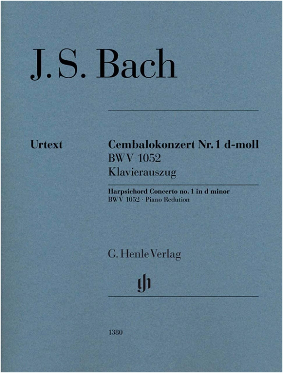 Bach: Harpsichord Concerto No. 1, BWV 1052 - Piano Solo Urtext, Mullemann Ed.