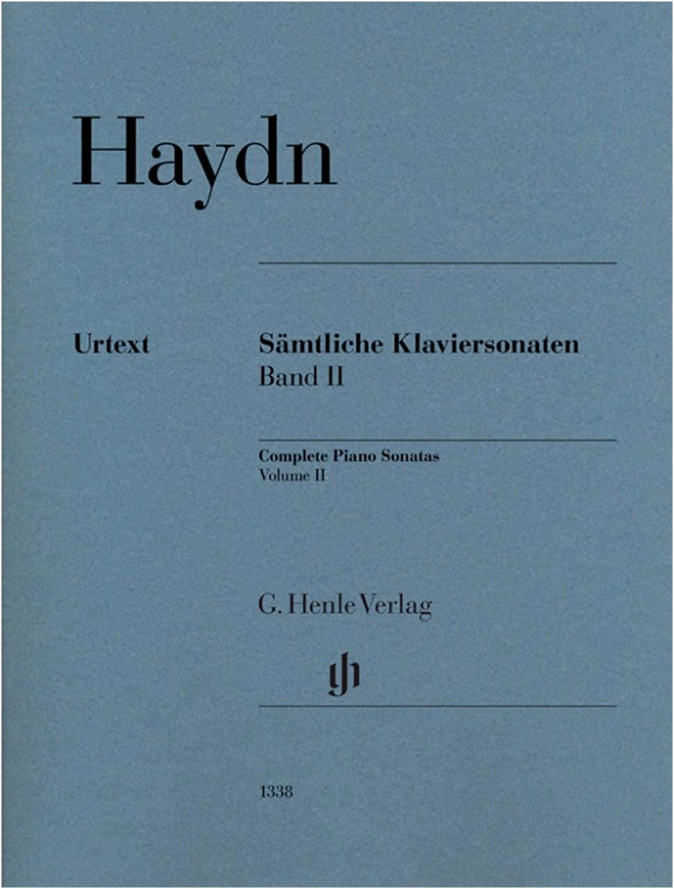Haydn: Complete Piano Sonatas, Volume 2 - Urtext (Revised), Feder-Edited, Fingerings
