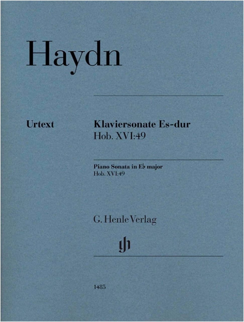 Haydn: Piano Sonata No. 49 in E-flat Major, Hob.XVI/49 - Urtext Edition, Feder/Kissin (Henle)