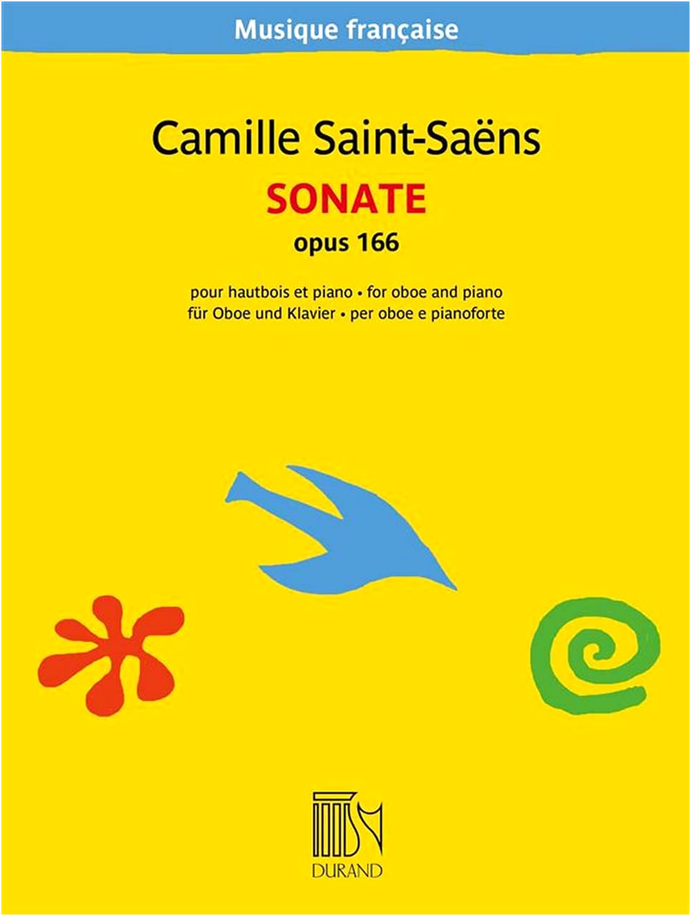 Saint-Saëns: Oboe Sonata in D Major, Op. 166 (Revised Edition) for Oboe and Piano