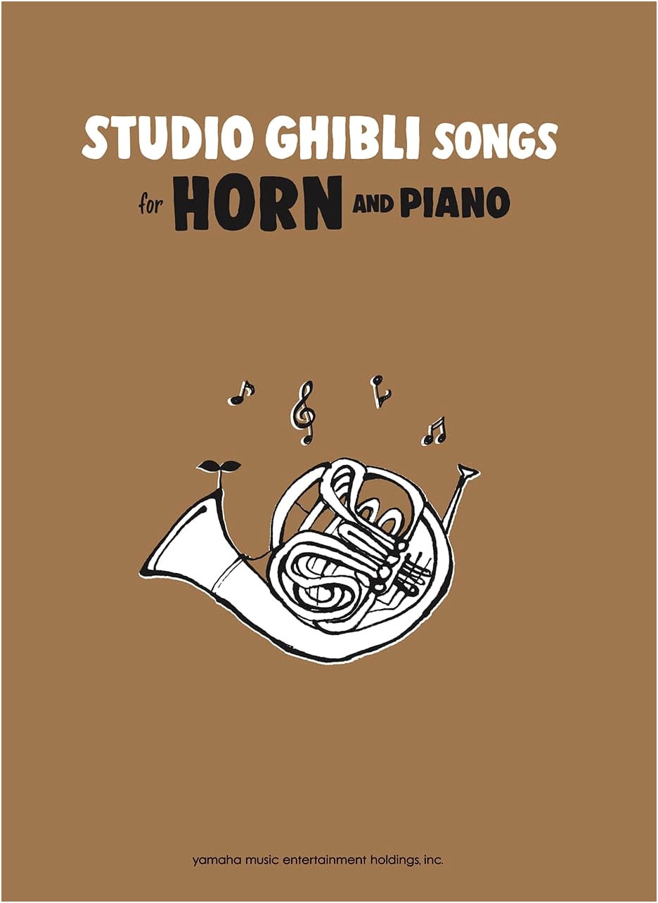 Studio Ghibli Songs for Horn and Piano: English Edition Music Score