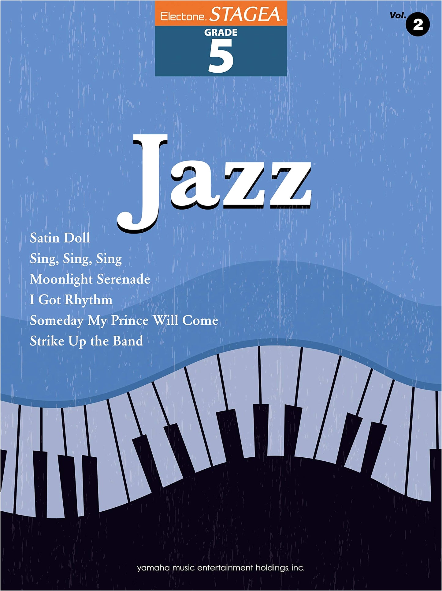 Electone STAGEA Grade 5 Vol. 4: Jazz (USB Included) - English Version