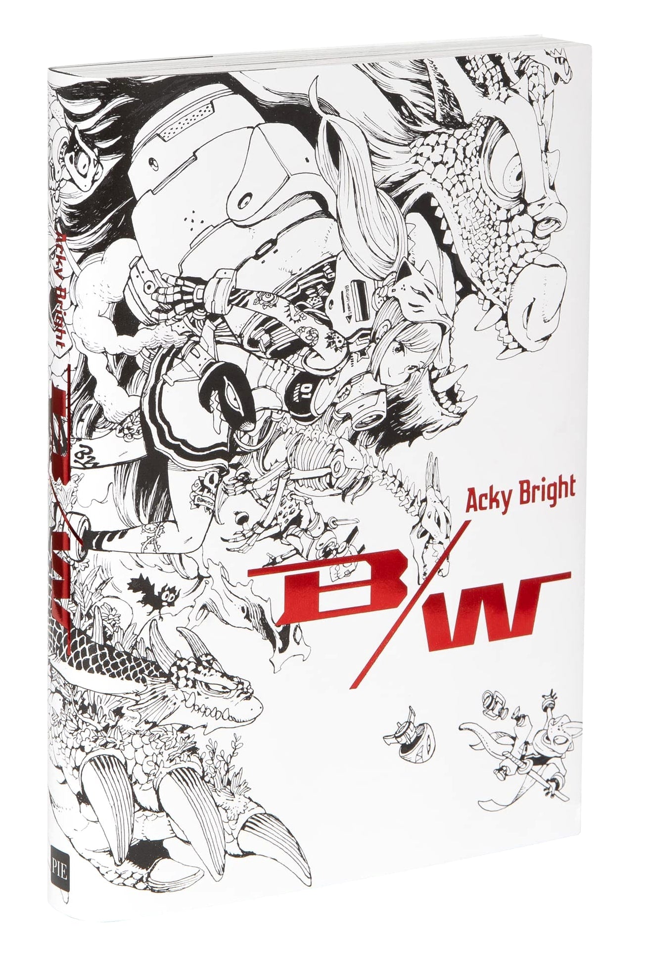 Acky Bright B/W: Black and White Art Collection