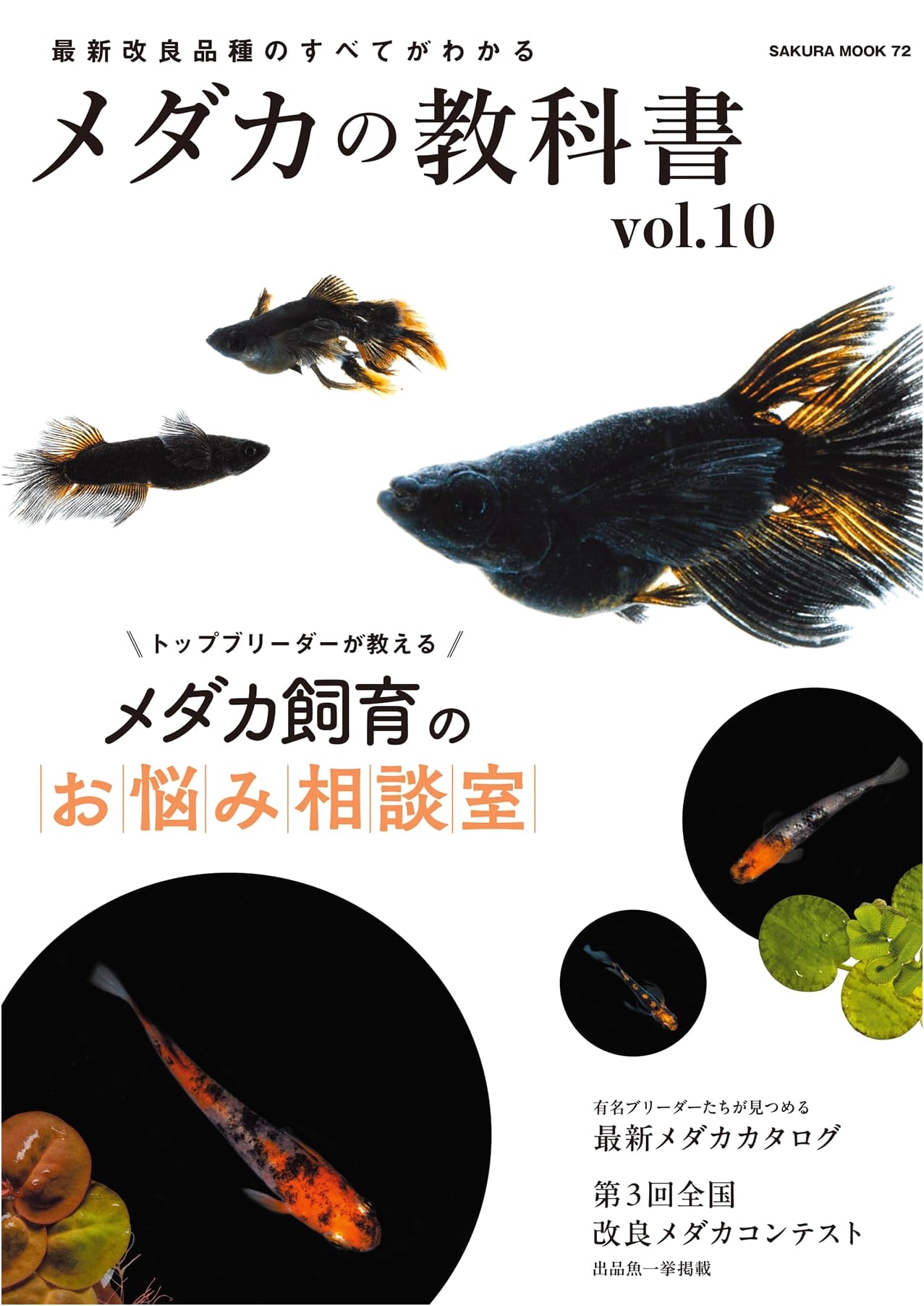 Medaka Textbook Vol. 10: Guide to All Latest Improved Breeds (SAKURA MOOK)