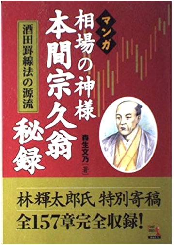 Manga: Honma Munehisa, The Market God's Secret Records & Sakata Chart Origins