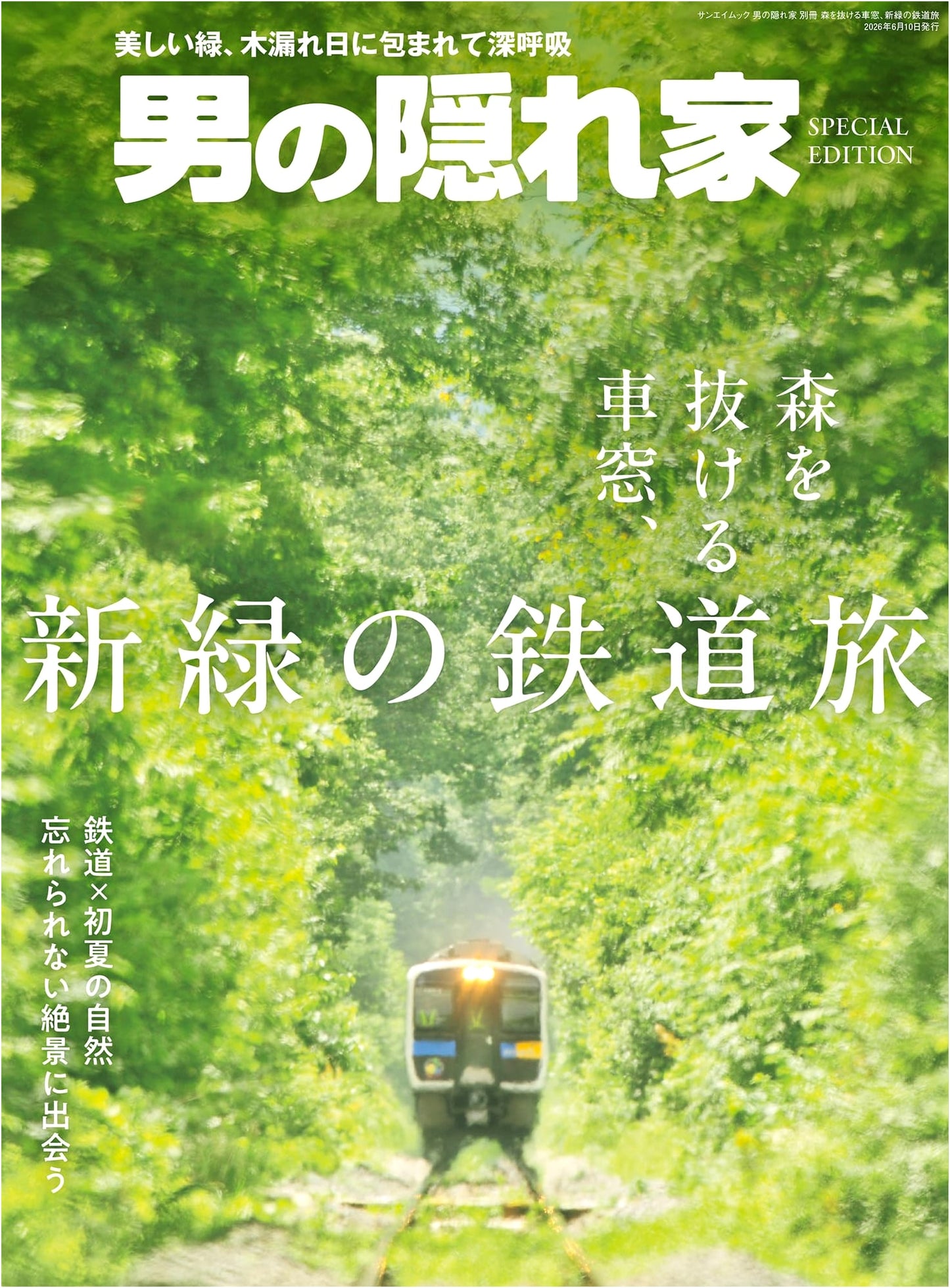 Forest Window Views: Lush Green Railway Journeys - Man's Hideaway Special Issue