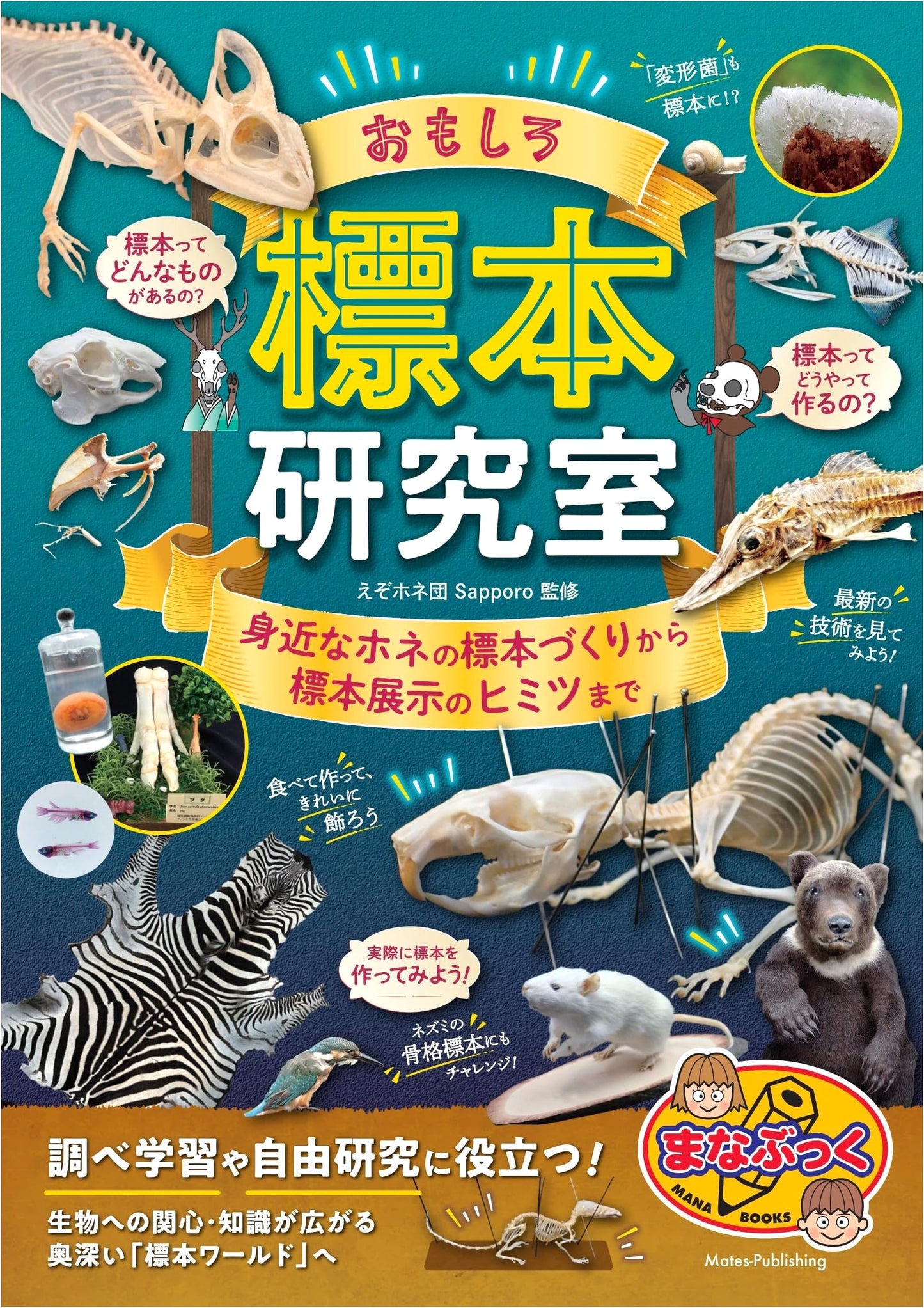 Fun Specimen Lab: From Making Everyday Bone Specimens to Exhibition Secrets (Manabook)