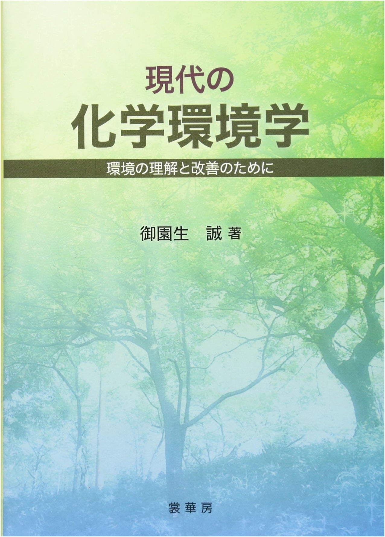 Modern Chemical Environmental Studies: Understanding and Improving the Environment