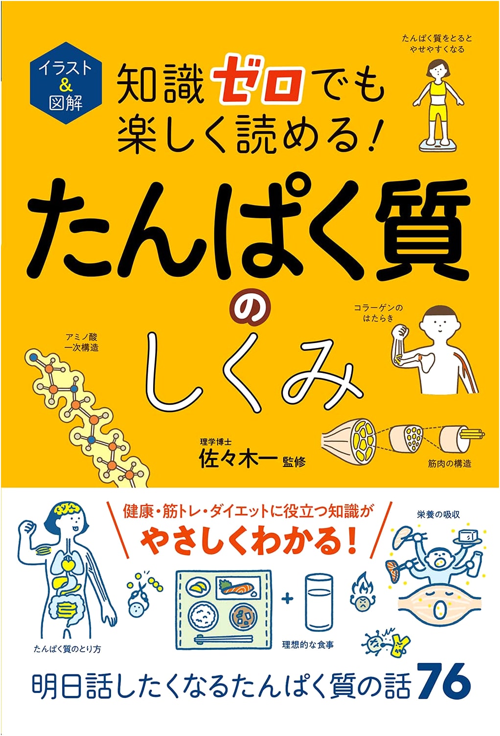 Illustrated Guide to the Mechanisms of Protein: Fun to Read Even with Zero Knowledge!