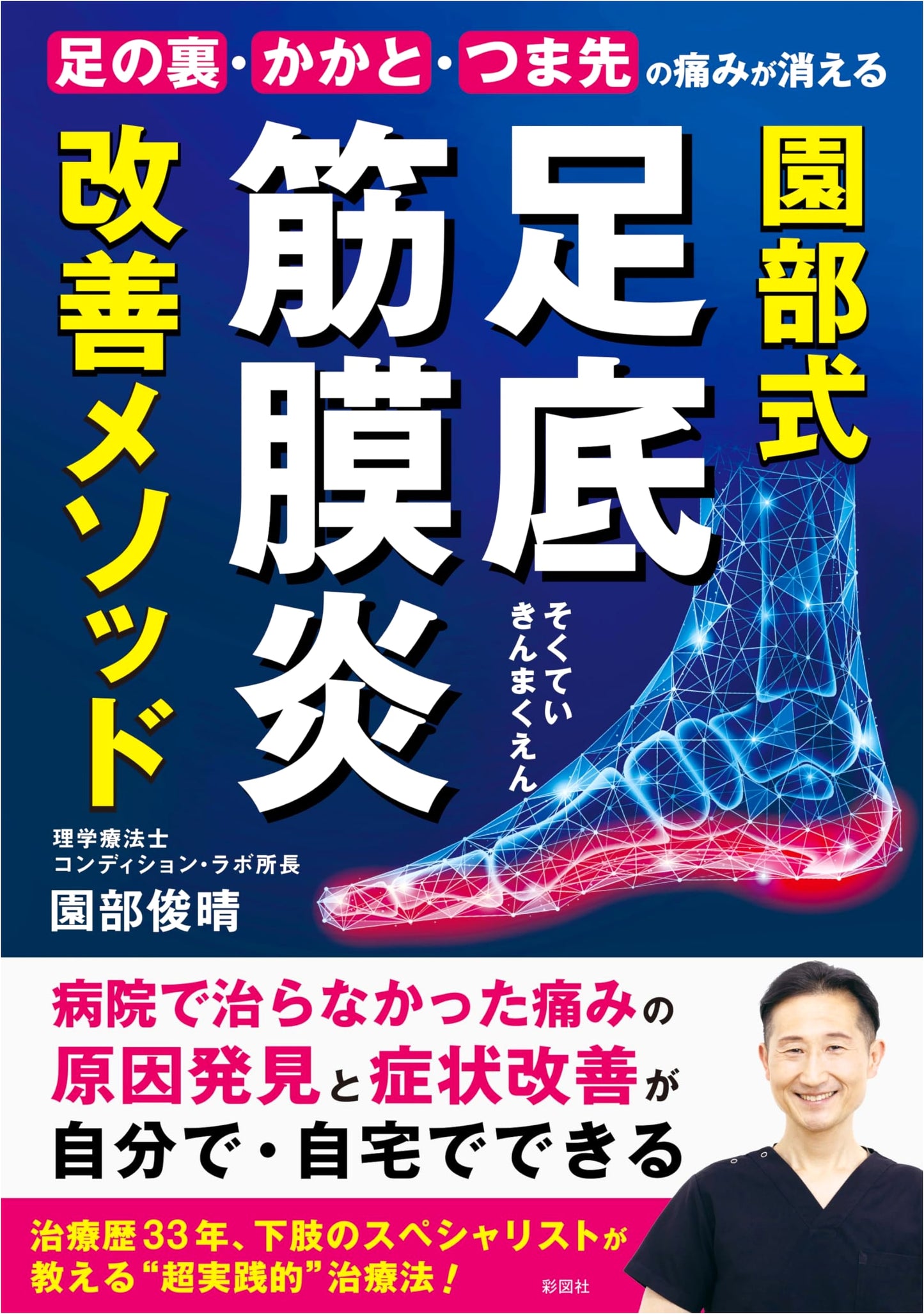 Sole, Heel, and Toe Pain Disappears: Sonobe Method for Plantar Fasciitis Improvement
