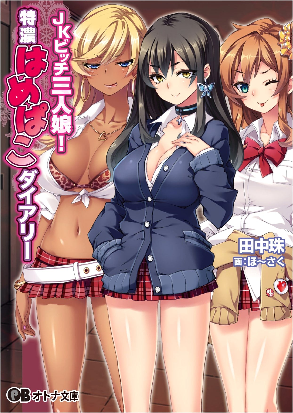 JK Bitch Trio! Intense Hamepako Diary (Adult Bunko 27) by Tama Tanaka