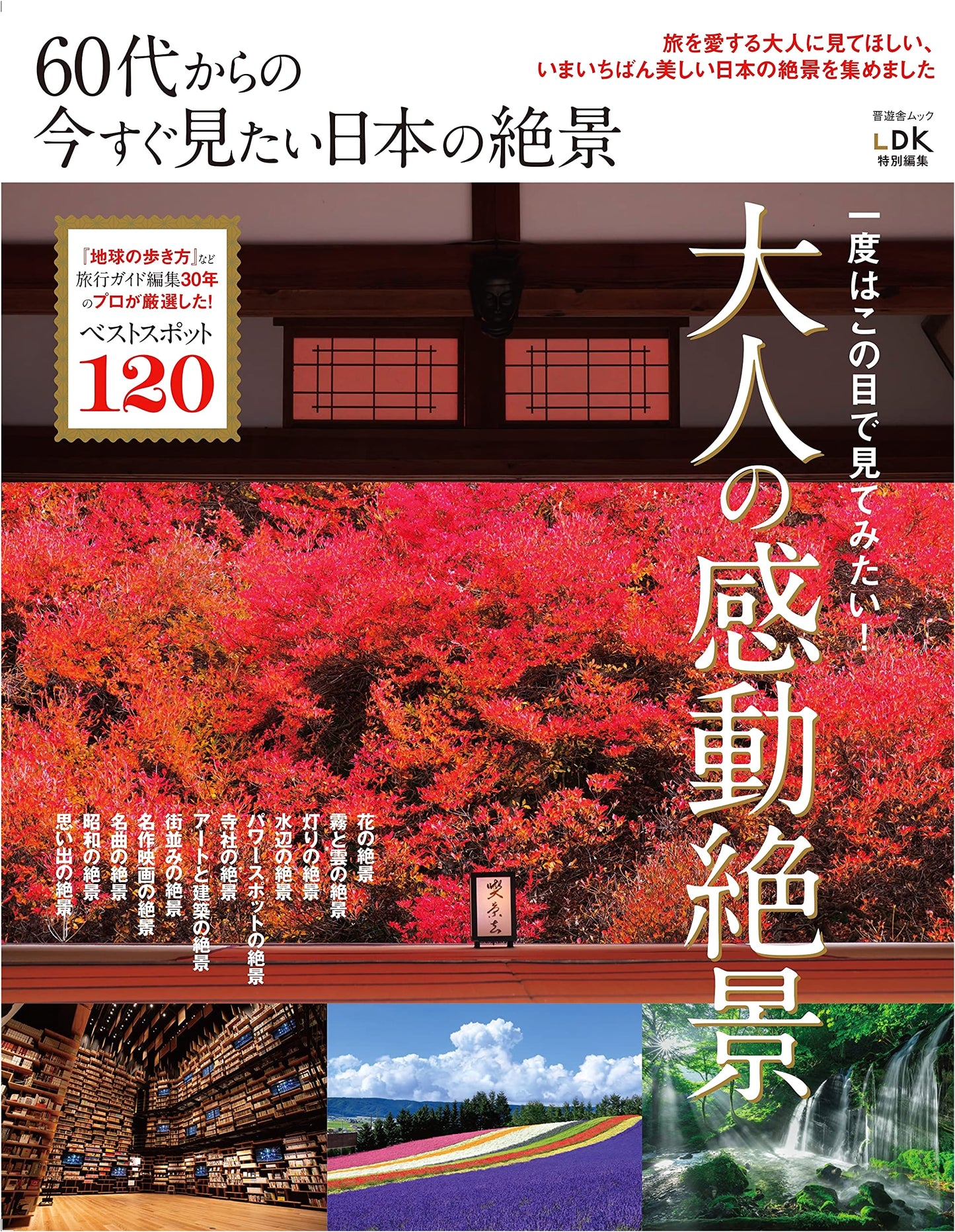 Japan's Breathtaking Views for Seniors: 60s and Beyond (Shinyusha Mook)