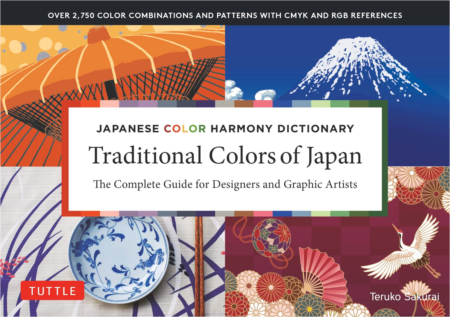 Japanese Color Harmony Dictionary by Teruko Sakurai: CMYK & RGB Color Guide