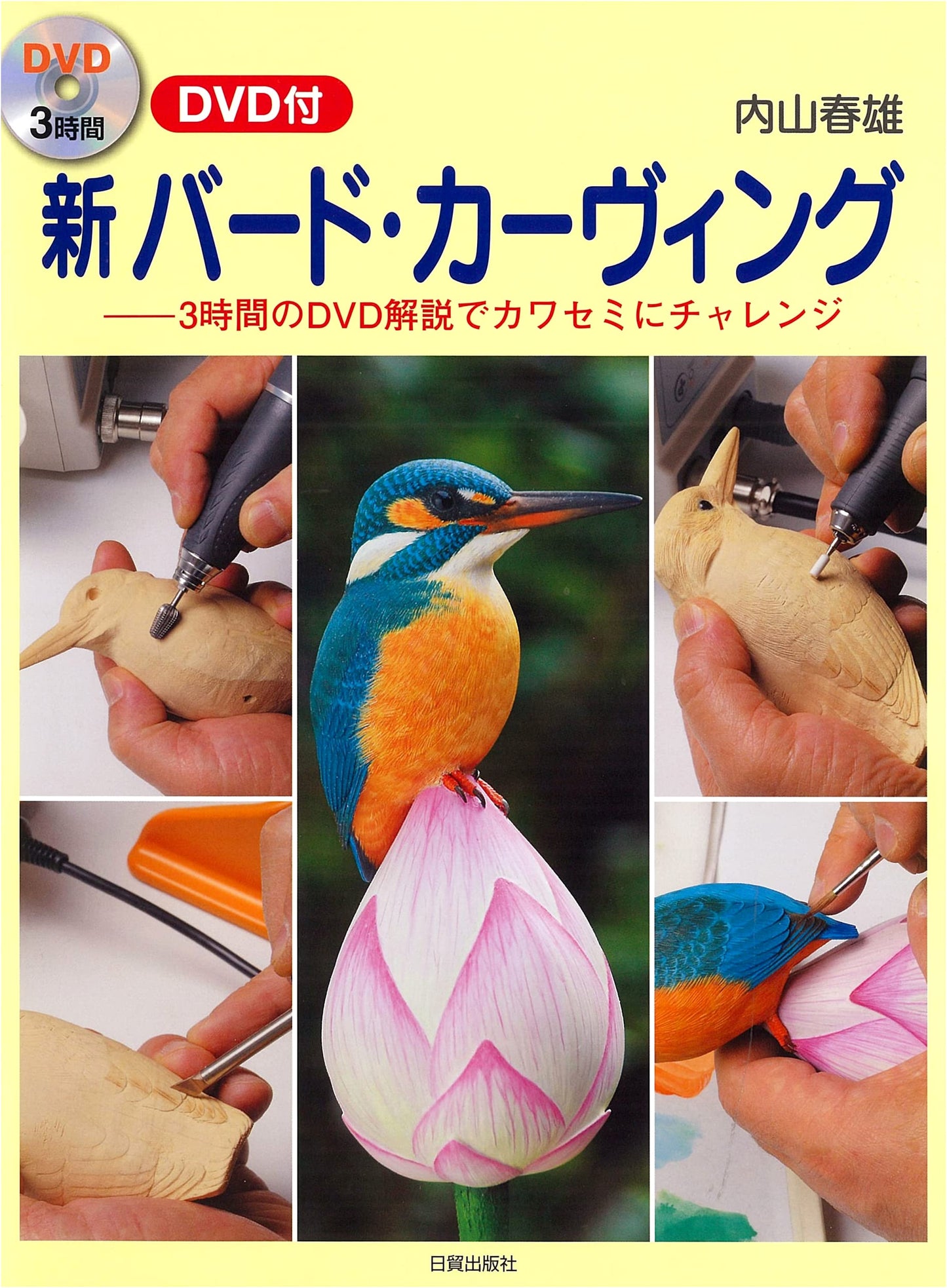 New Bird Carving with DVD: Challenge to Kingfisher with 3-Hour DVD Tutorial