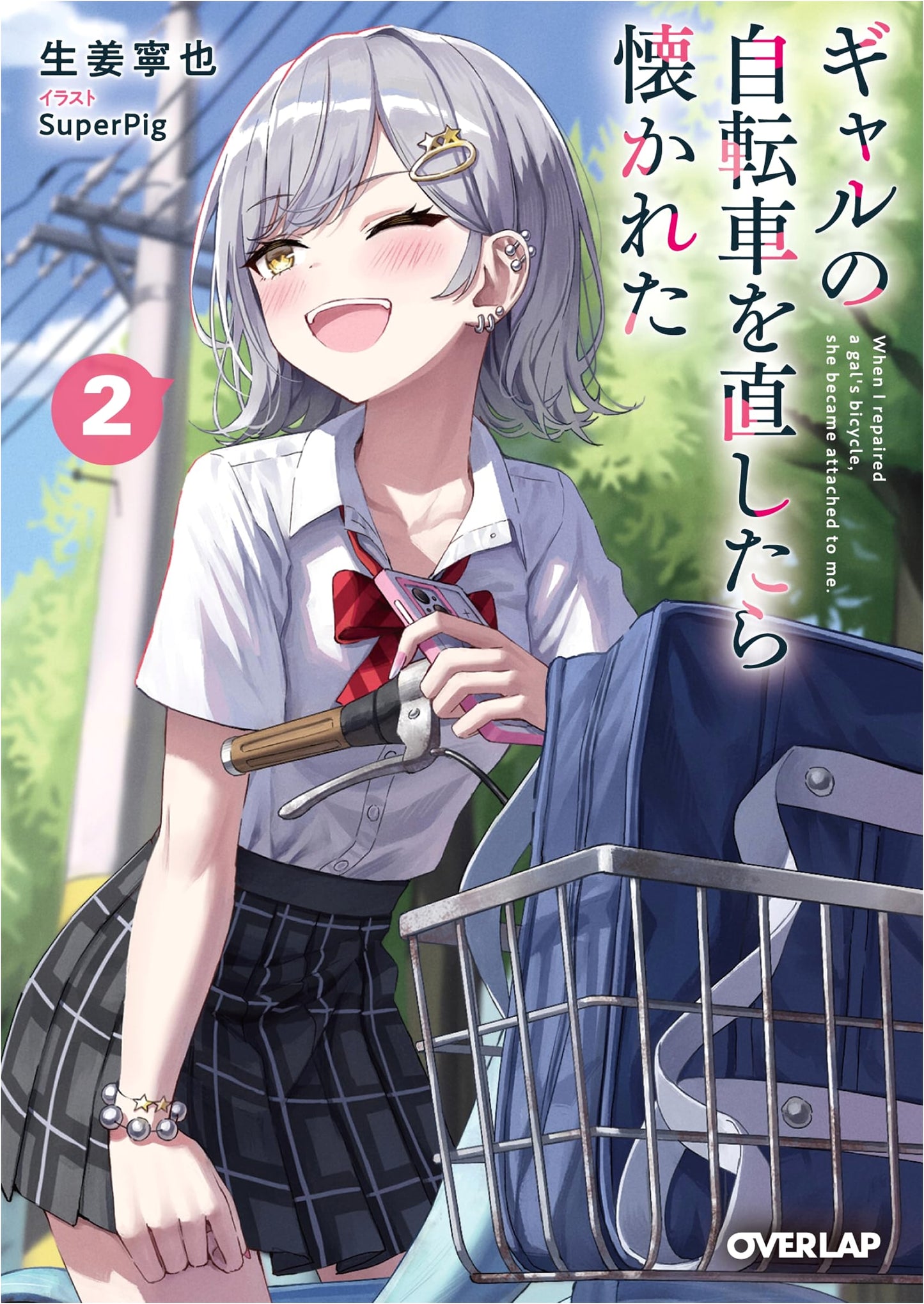 When I Fixed a Gal's Bicycle, She Became Attached to Me Vol. 2 (Overlap Bunko)