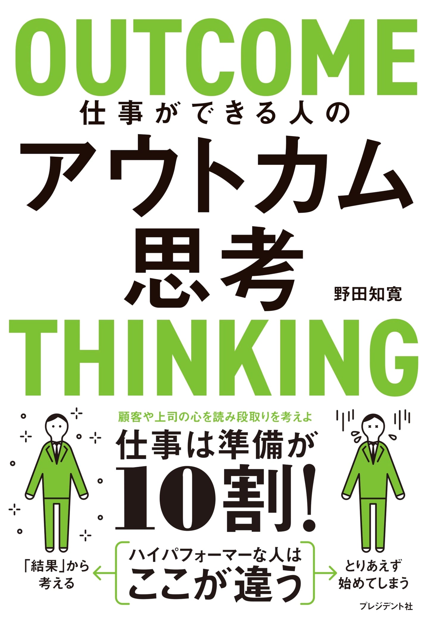 Outcome Thinking for Productive Work: Preparation is 90% of the Job!