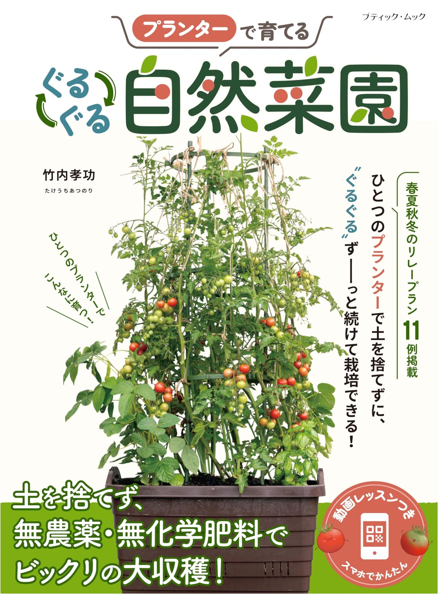 Whirligig Natural Garden: Growing Vegetables in Planters