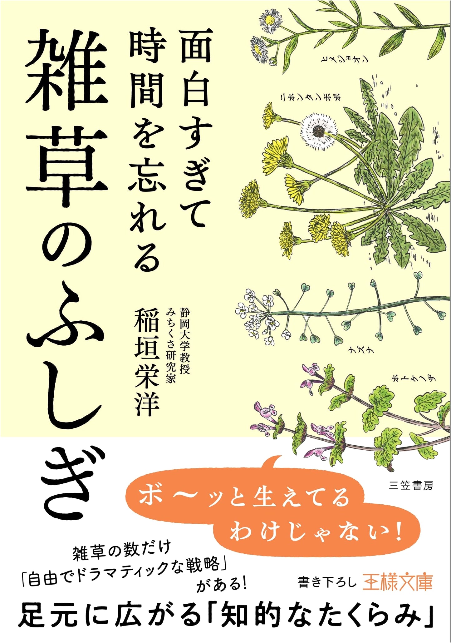 So Interesting You'll Lose Track of Time: The Wonders of Weeds by Eiyo Inagaki