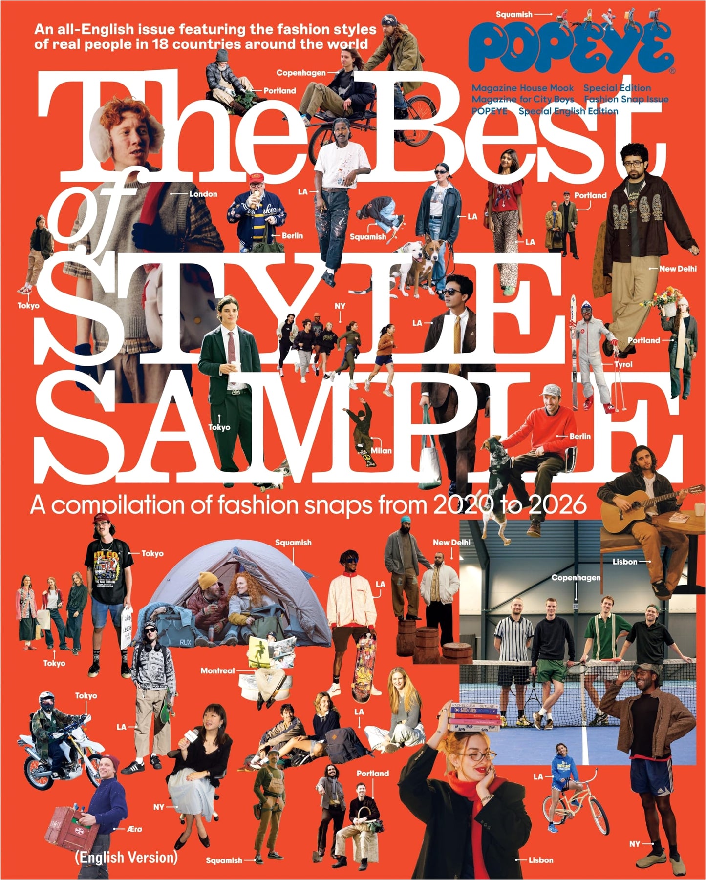 POPEYE Special English Edition The Best of STYLE SAMPLE (MAGAZINE HOUSE MOOK)