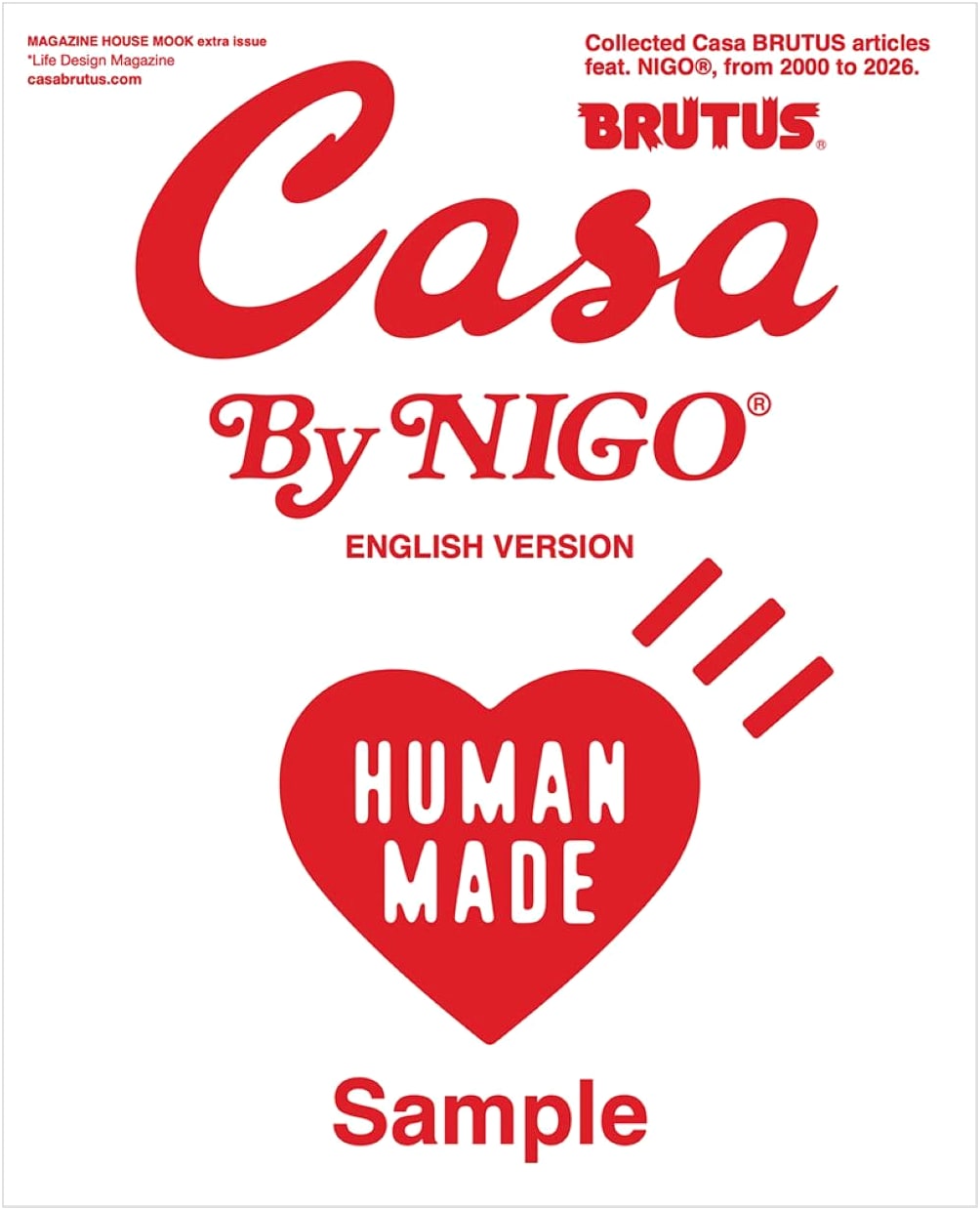 Casa BRUTUS by NIGO: English Version