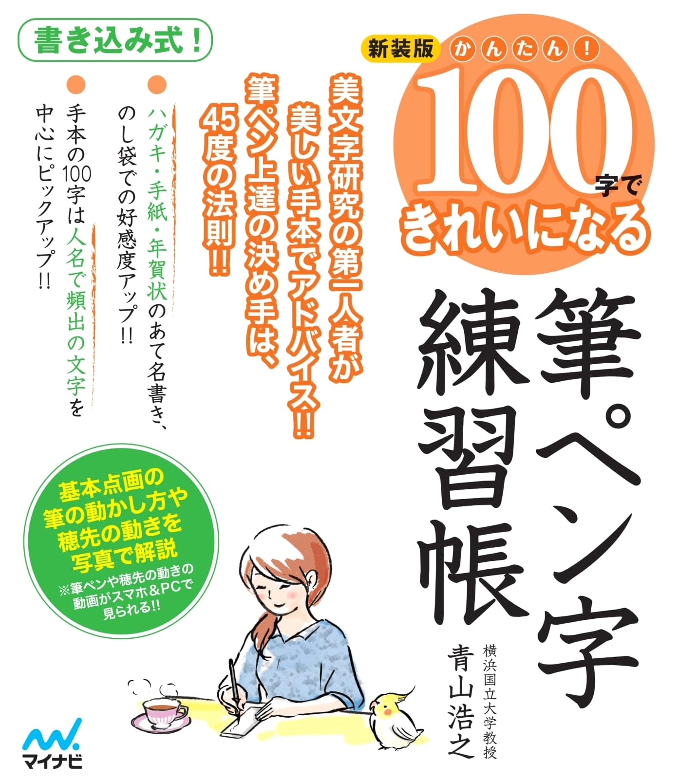 New Edition: Easy 100-Character Brush Pen Calligraphy Practice Workbook