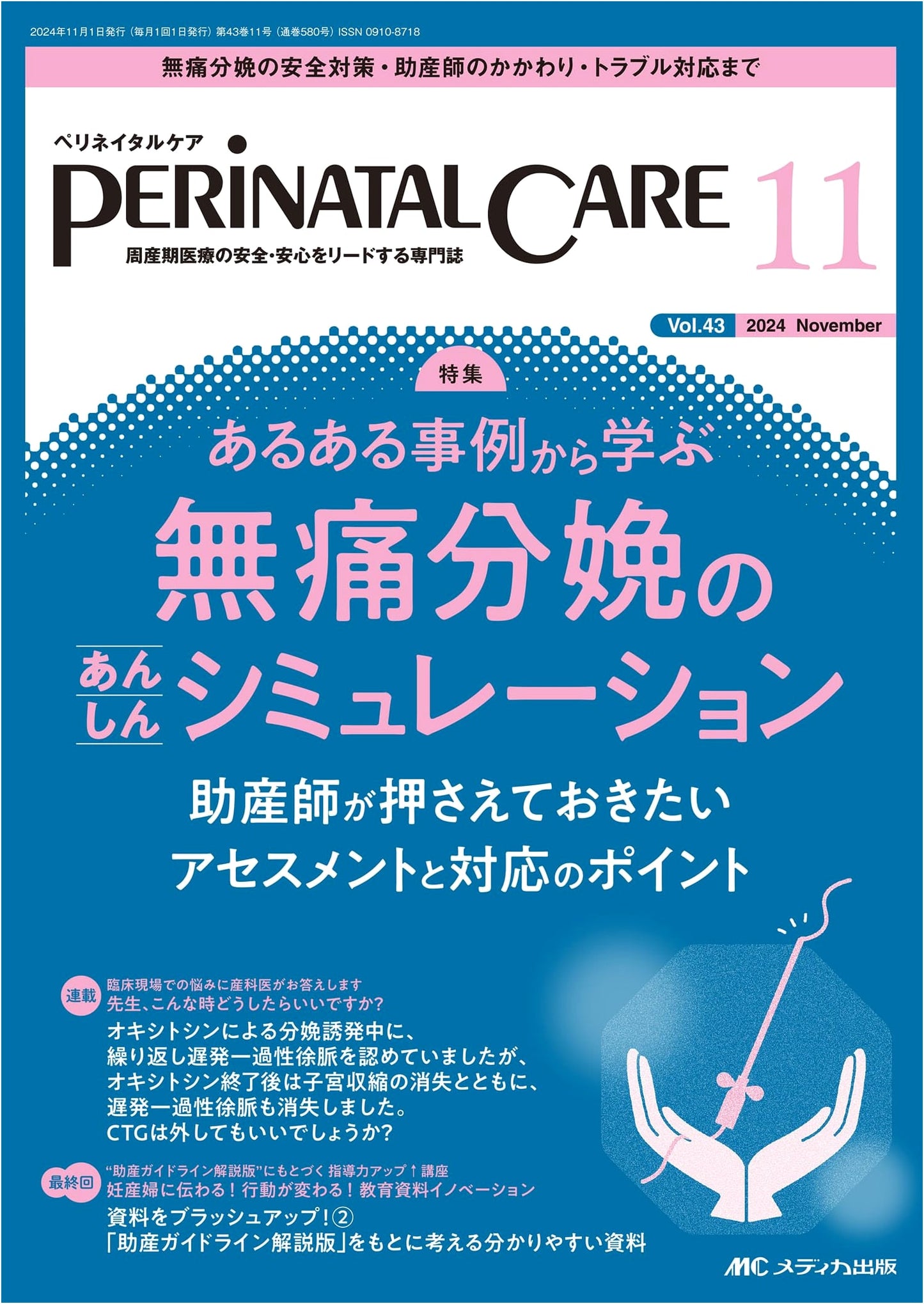 Perinatal Care: Nov 2024 - Safe Simulation for Painless Childbirth (Vol. 43, No. 11)