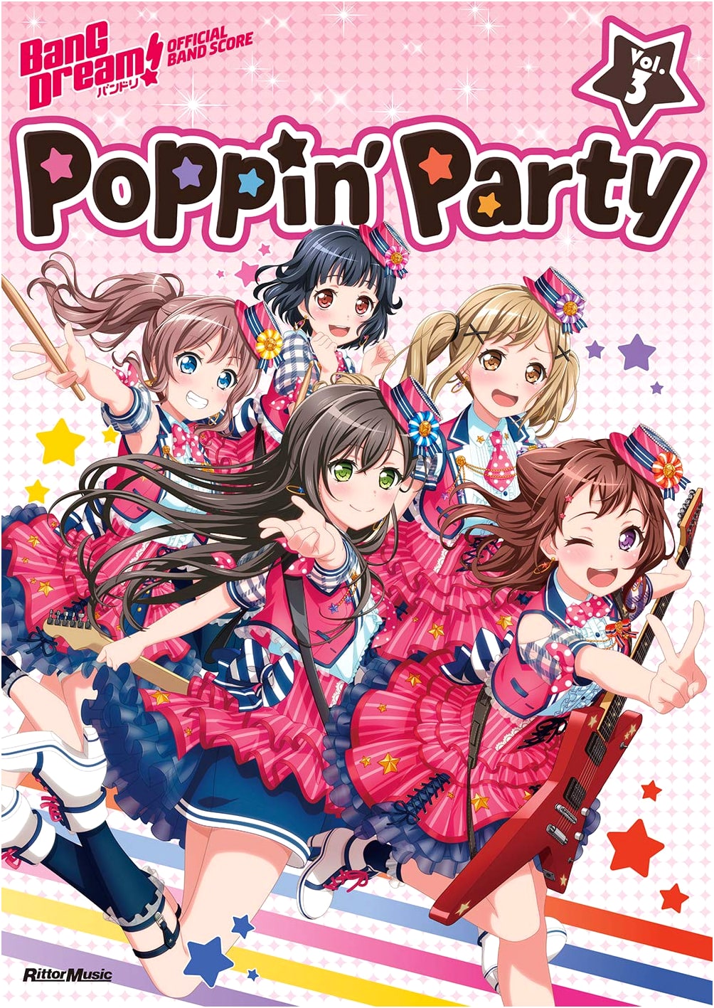 BanG Dream! Official Band Score: Poppin'Party Vol. 3