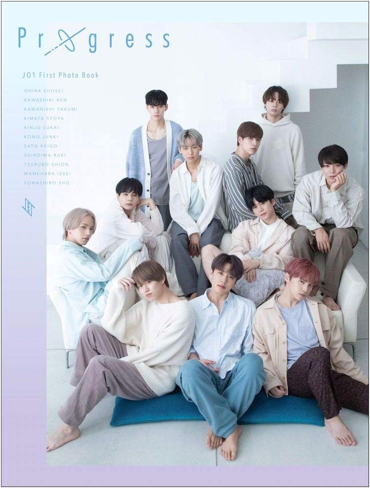 JO1 1st Photo Book: Progress (Yoshimoto Books)
