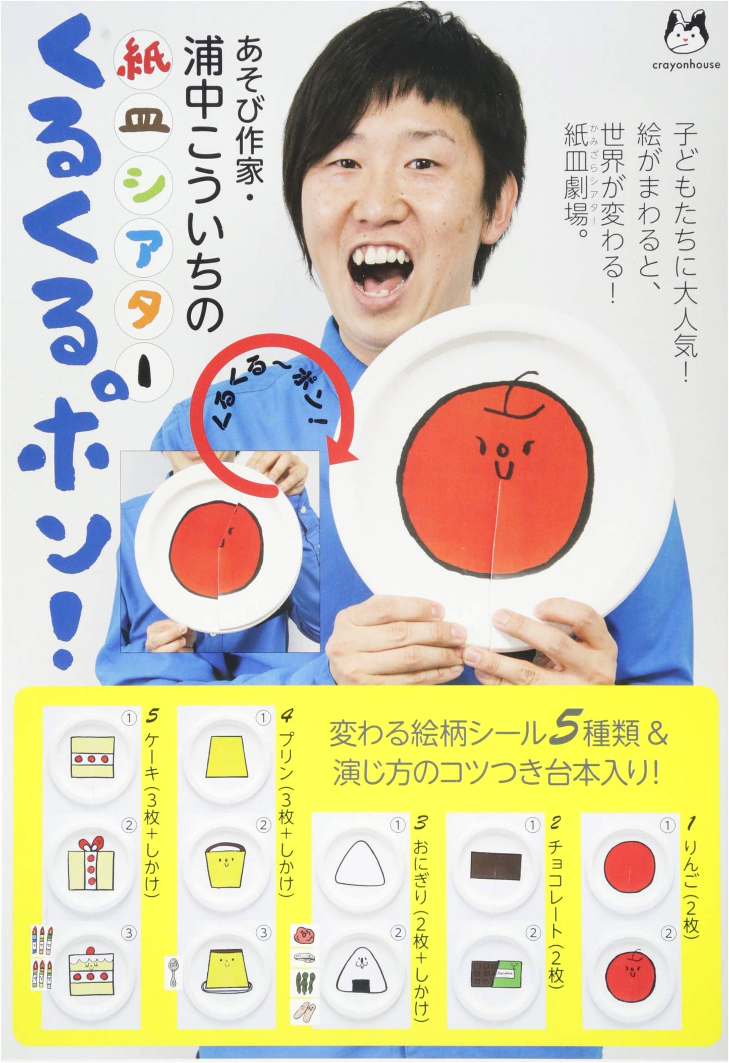 Kurukuru Pon! Paper Plate Theater by Koichi Uranaka