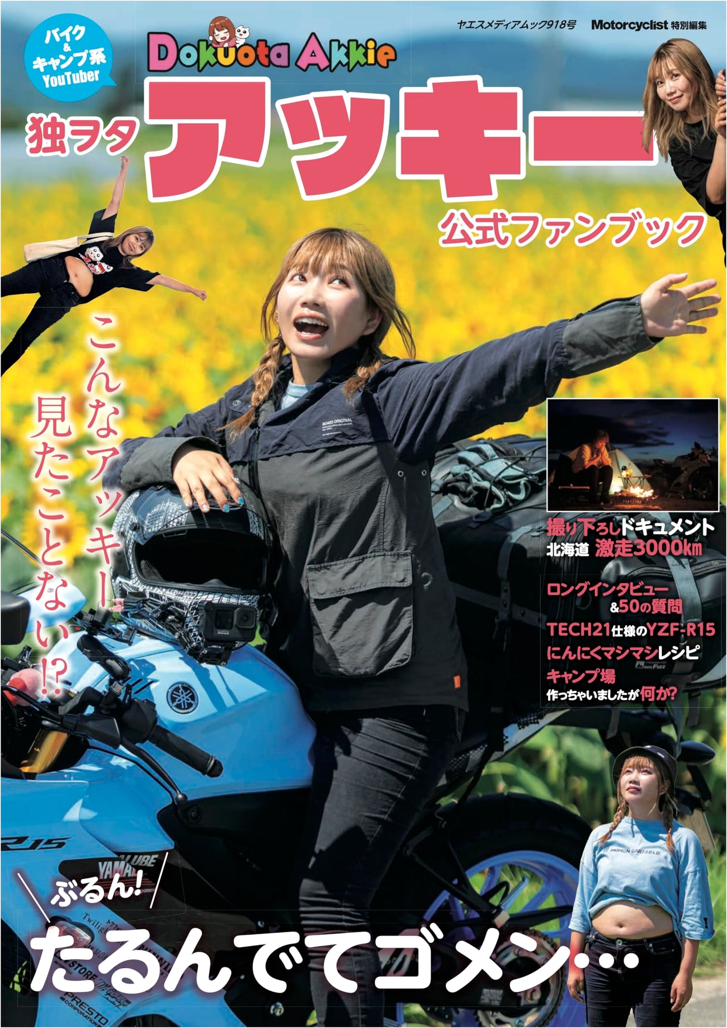 Solo Otaku Girl Akkie Official Fan Book (Yaesu Media Mook 918)
