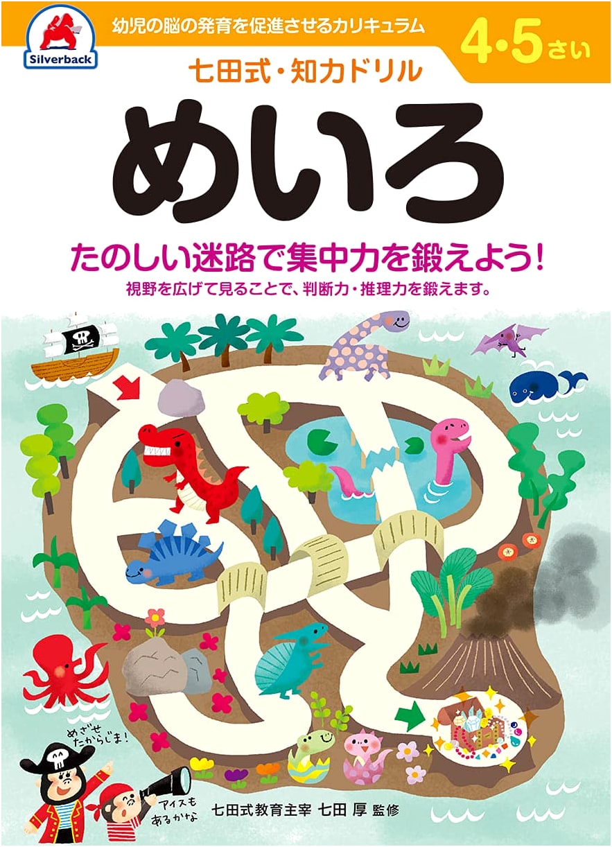 Silverback Shichida Method: Intellectual Maze Drill for Ages 4-5