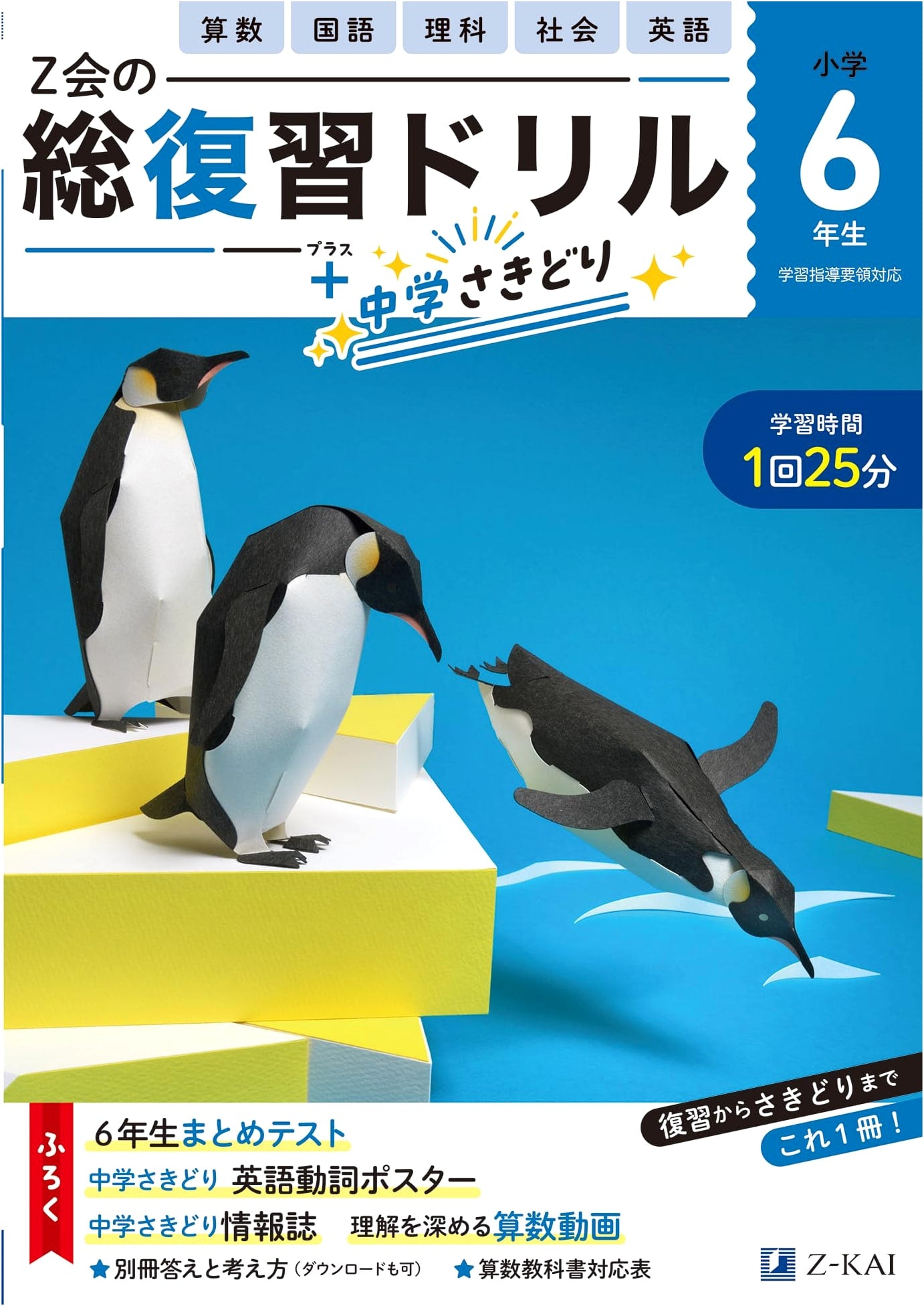 Z-Kai: Grade 6 Comprehensive Review Drill - Elementary & Junior High Prep